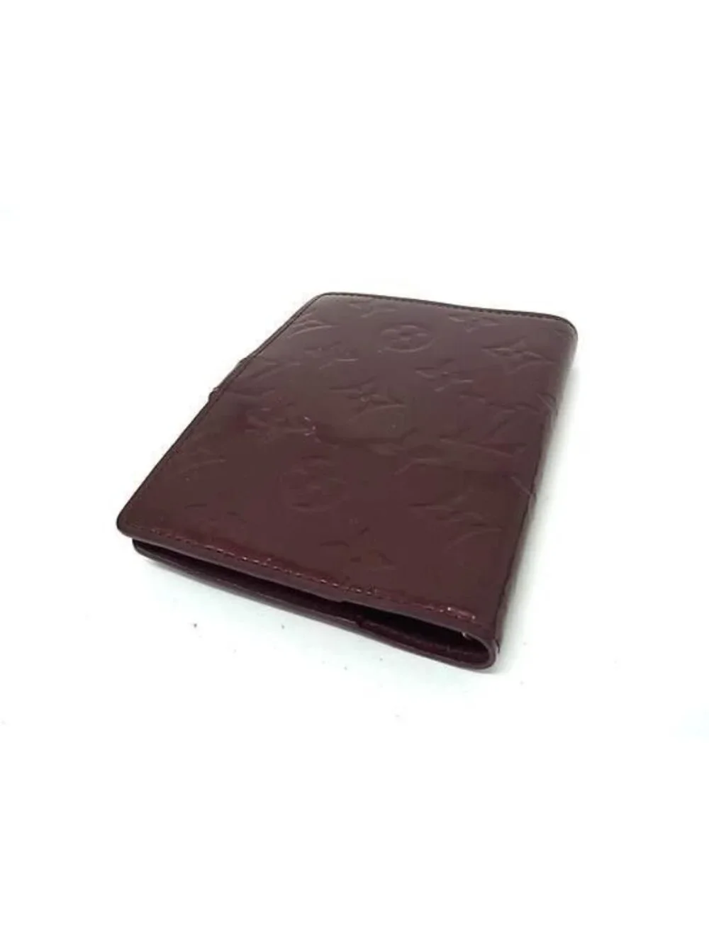 Louis Vuitton Notebook Cover Monogram Vernis Agenda PM Violet Patent Leather